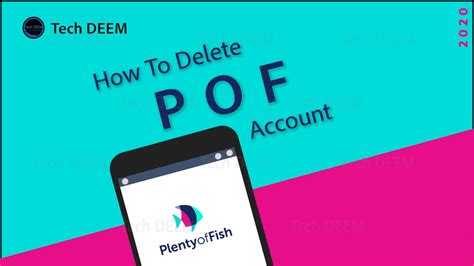 how do you deactivate your pof account